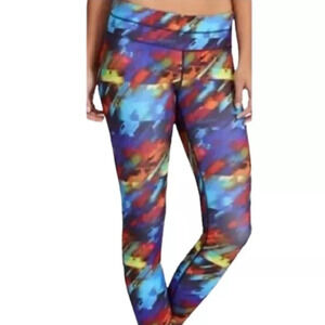 Athleta color burst sonar leggings